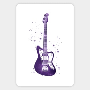 Offset Body Style Electric Guitar Universe Texture Magnet